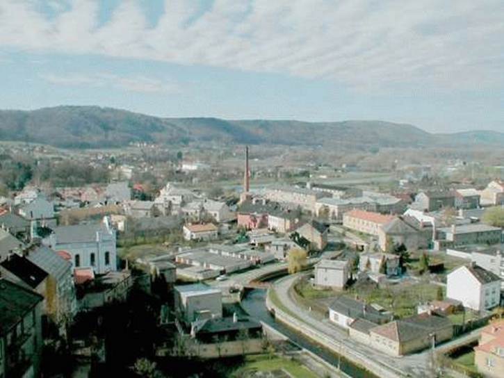 pohled na město