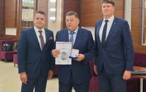 Předseda Veteránů ozbrojených sil Kazachstánu