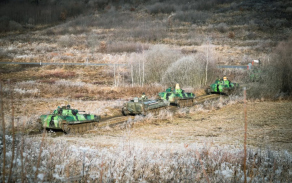 Přesun mechanizované roty