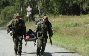 transport raněného